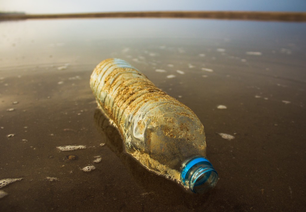 water bottle pollutant
